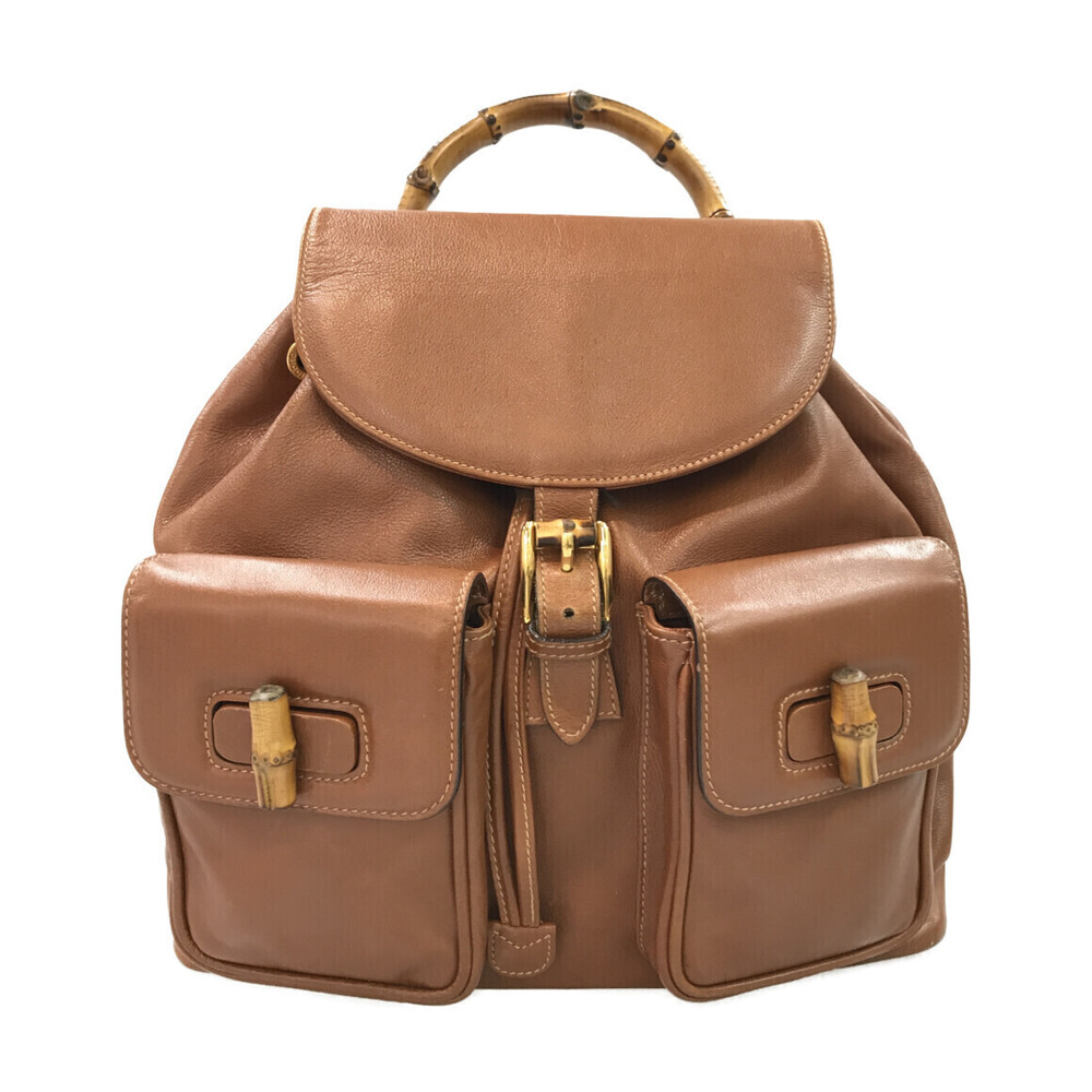 Gucci Backpack Bamboo